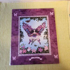 Vintage fairy artwork - Joy fairy